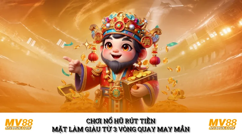 Chơi Nổ Hũ Rút Tiền Mặt Làm Giàu Từ 3 Vòng Quay May Mắn